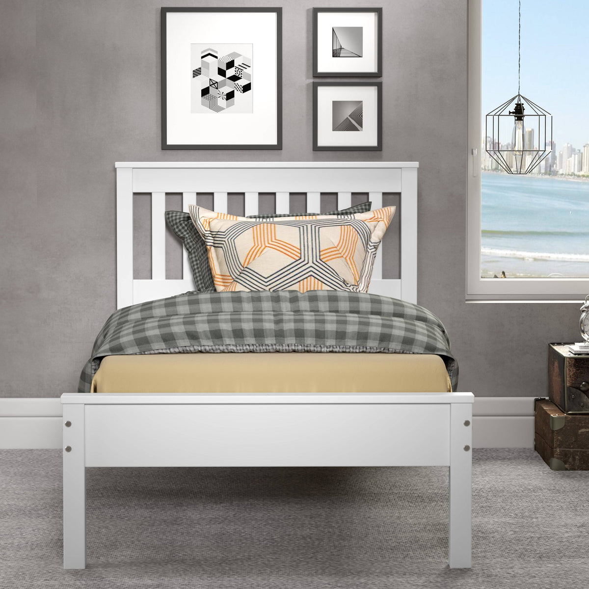Kennedy Modern Twin Bed