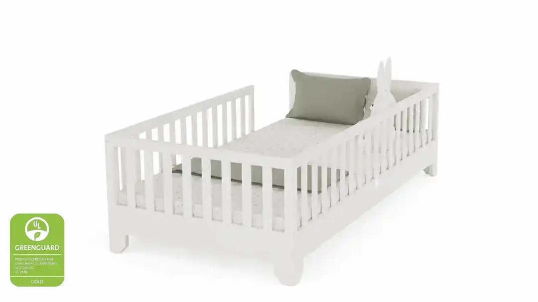 Luca Montessori Floor Bed With Rails or Gate | Twin, Twin XL & Full