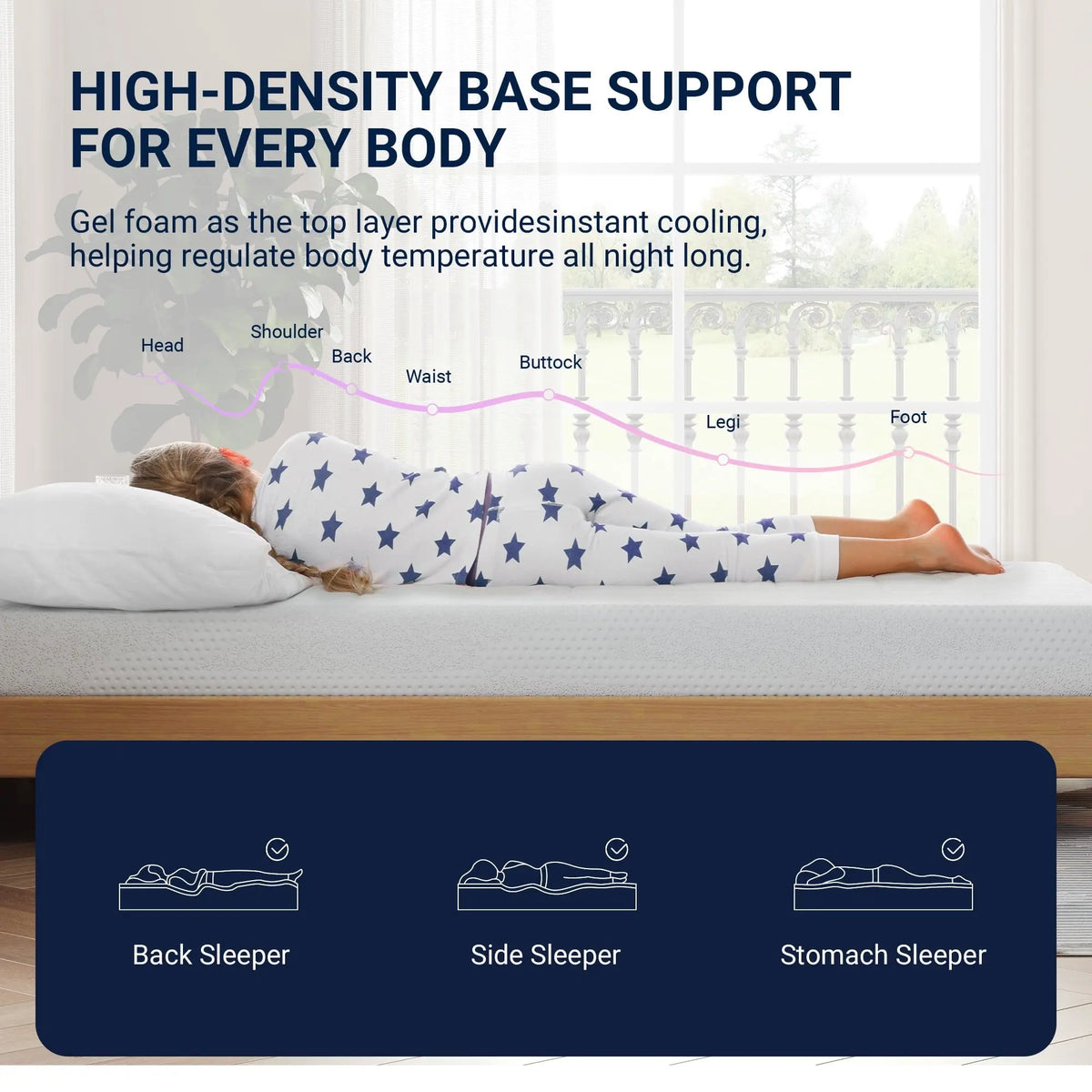 Memory Foam Mattress Custom Kids Furniture