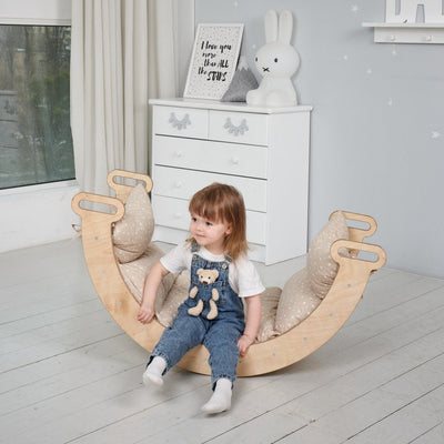 Climbing Arch + Cushion - Montessori Climbers for Toddlers Goodevas
