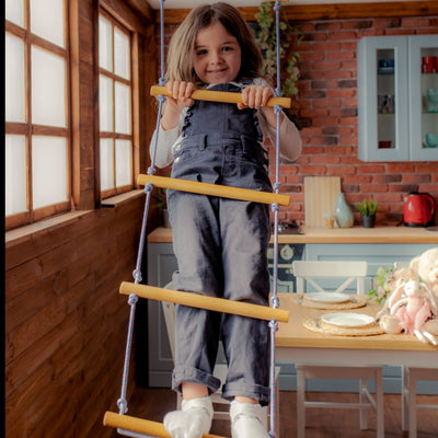 Climbing rope ladder for kids 3-9 y.o. Goodevas