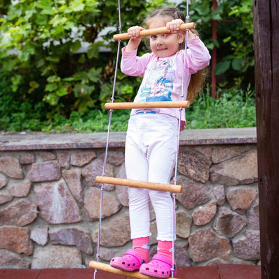 Climbing rope ladder for kids 3-9 y.o. Goodevas