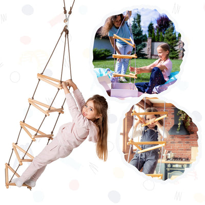 Triangle rope ladder for kids Goodevas