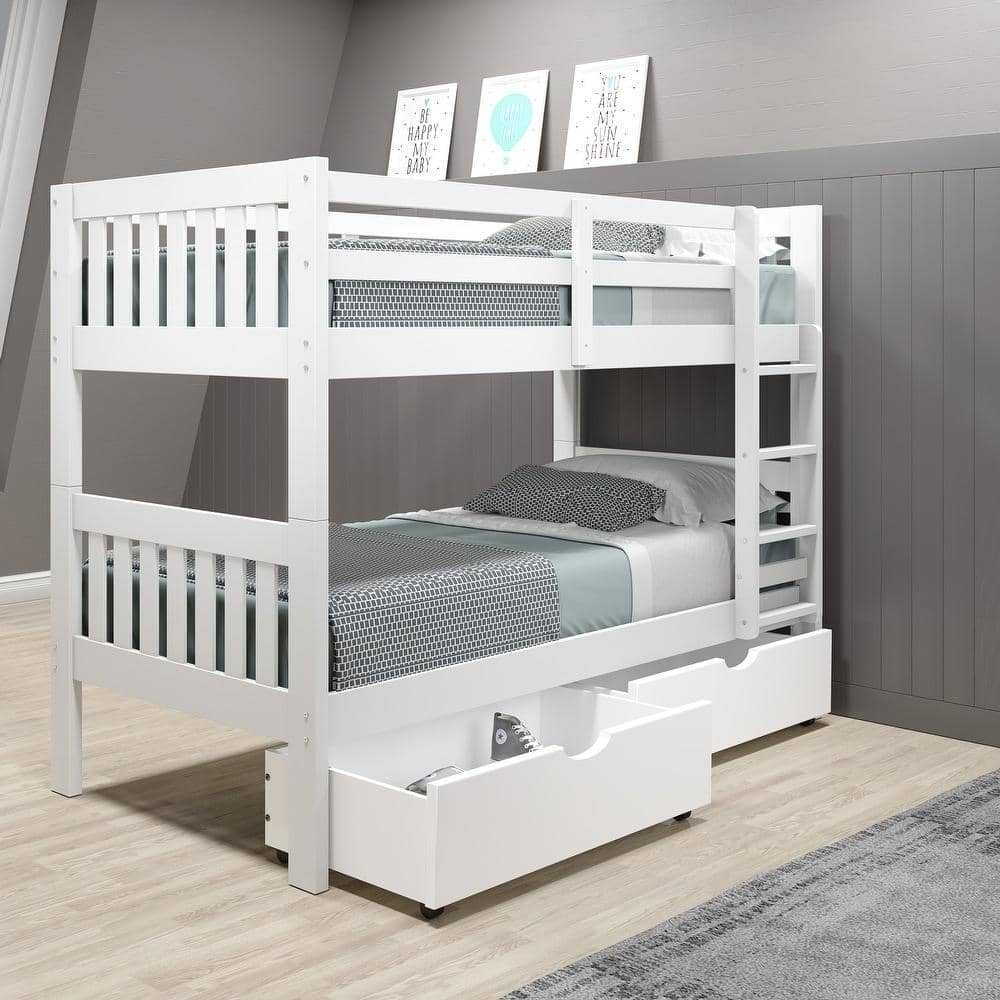 Gavin Modern Twin Bunk Bed Custom Kids Furniture
