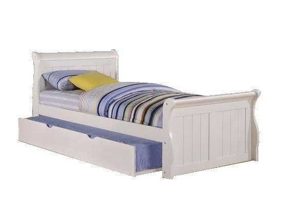 Scarlett Twin Sleigh Bed with Trundle Custom Kids Furniture