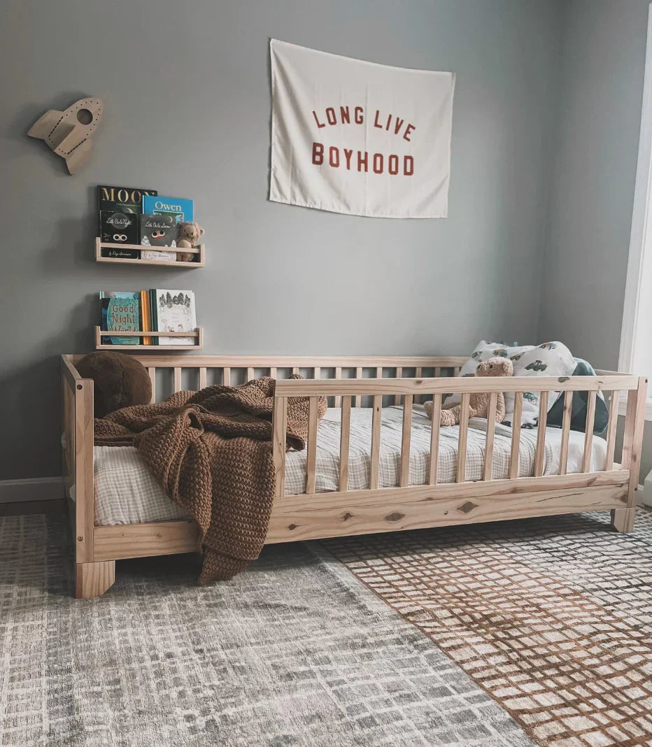 Types of Montessori Toddler Floor Beds by Custom Kids Furniture