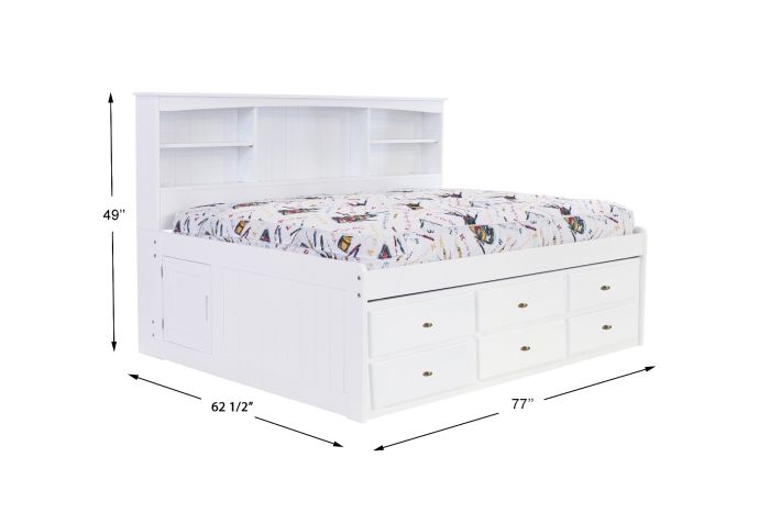 Maya Full Size Bed with Storage