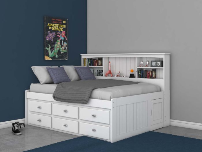 Maya Full Size Bed with Storage