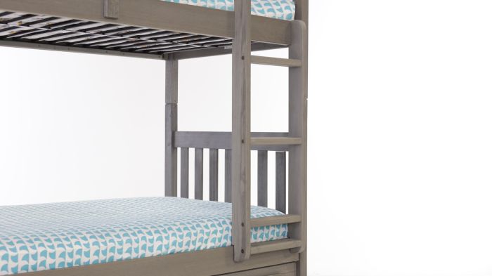 Julia White Bunk Bed Custom Kids Furniture
