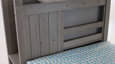 Layla Bunk Bed with Stairs and Storage Drawers Custom Kids Furniture