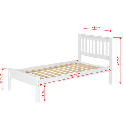Kennedy Modern Twin Bed