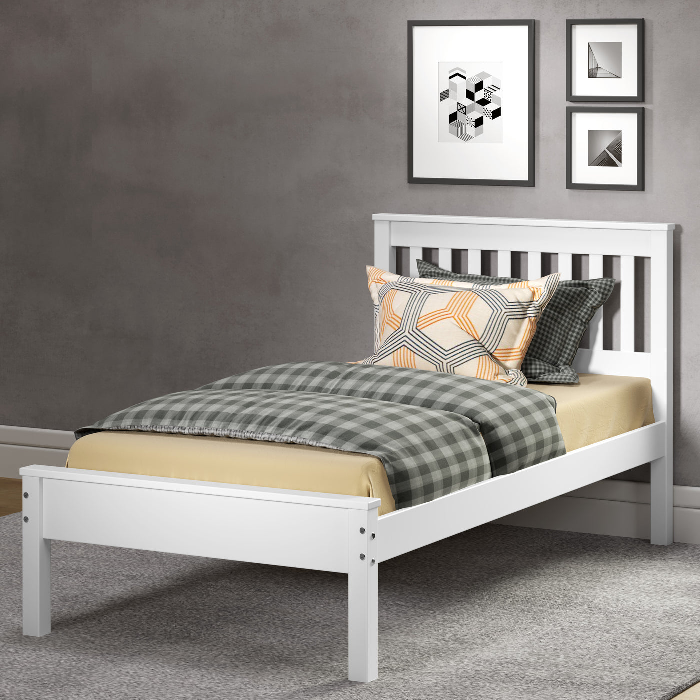 Kennedy Modern Twin Bed