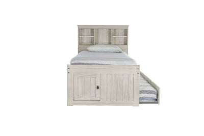 Addison Twin Captains Bed with Storage and Trundle Custom Kids Furniture
