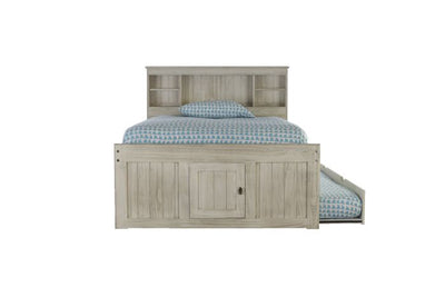 Addison Full Captains Bed with Storage and Trundle Custom Kids Furniture
