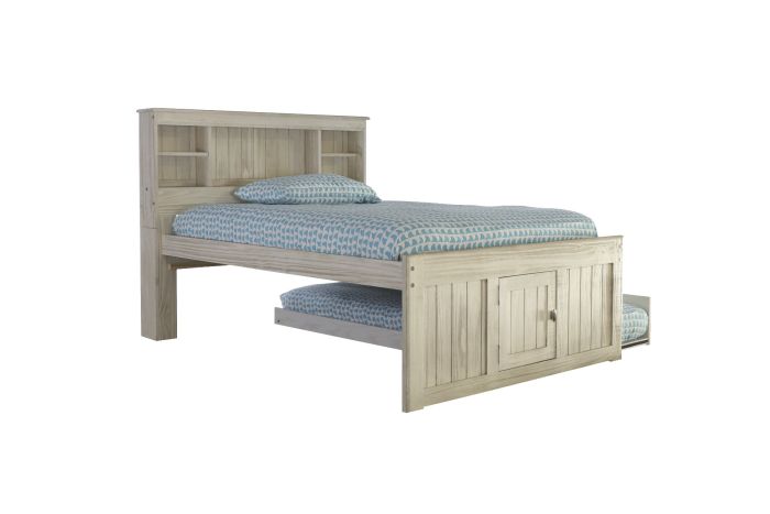 Addison Full Captains Bed with Storage and Trundle Custom Kids Furniture