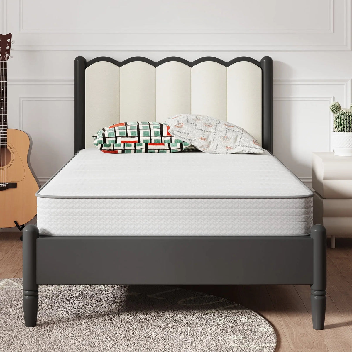 6-Inch Memory Foam And Coil Hybrid Mattress Custom Kids Furniture