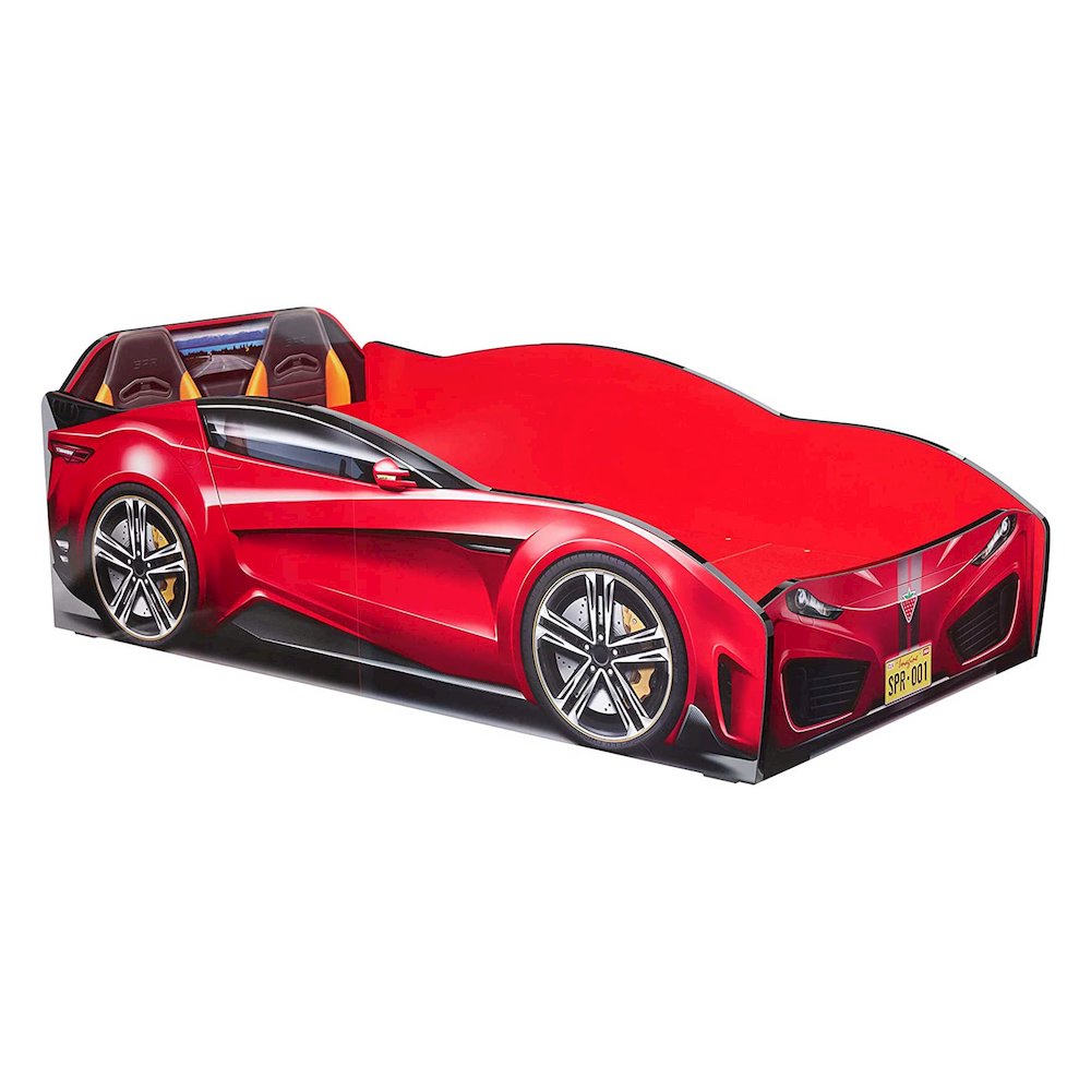 Maverick Toddler Race Car Bed Custom Kids Furniture