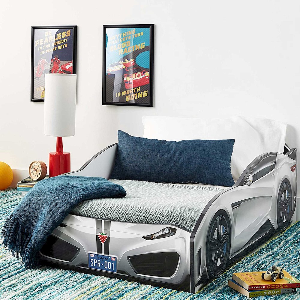 Maverick Toddler Race Car Bed Custom Kids Furniture