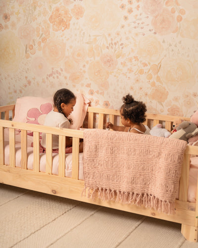 Luca Toddler Floor Bed with Gate | Custom Kids Furniture