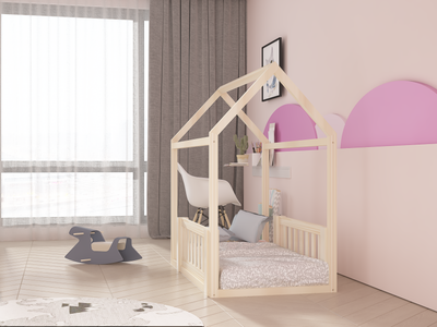 Raya Natural Guardrail Custom Kids Furniture