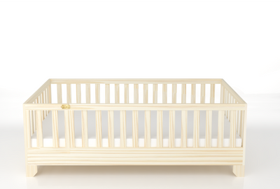 Luca Toddler Floor Bed with Gate | Custom Kids Furniture