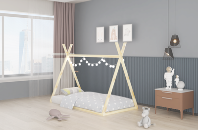 Mateo TeePee Montessori Bed Custom Kids Furniture