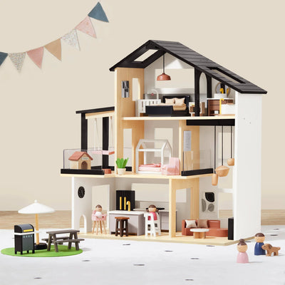 Tiny Land® Modern Family Dollhouse Tiny Land