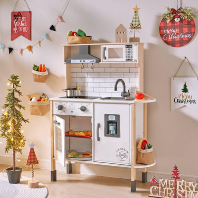 Tiny Land® Interactive Play Kitchen with Sounds & Cookware Tiny Land