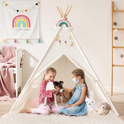 Tiny Land® Teepee for Kids with Mat Tiny Land