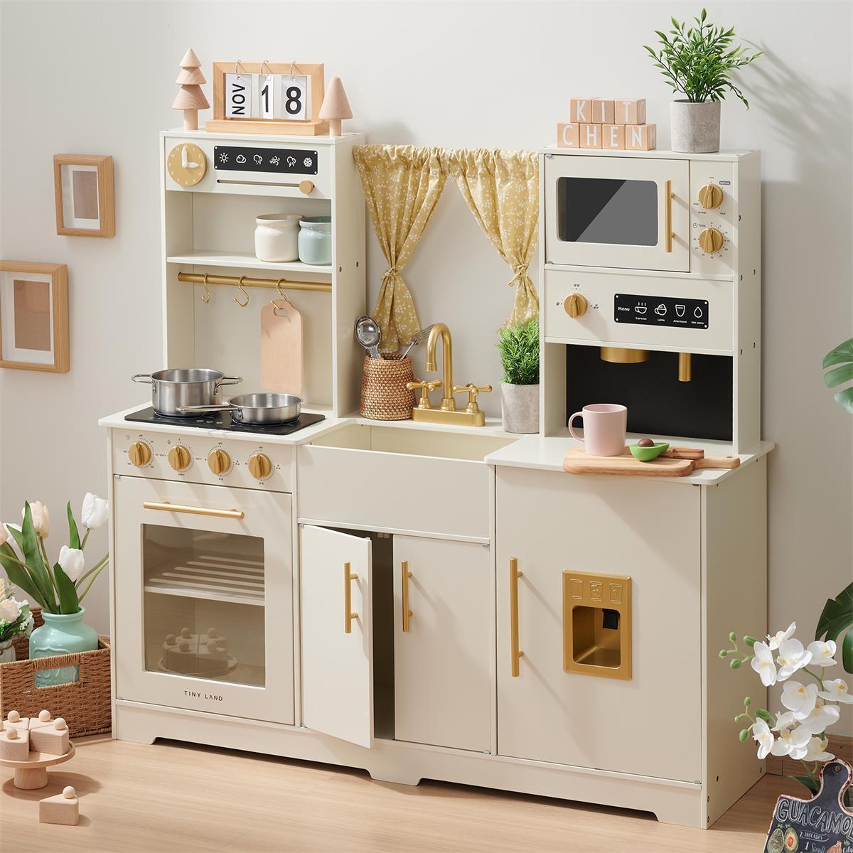 Tiny Land® Trendy Home Style Play Kitchen Tiny Land