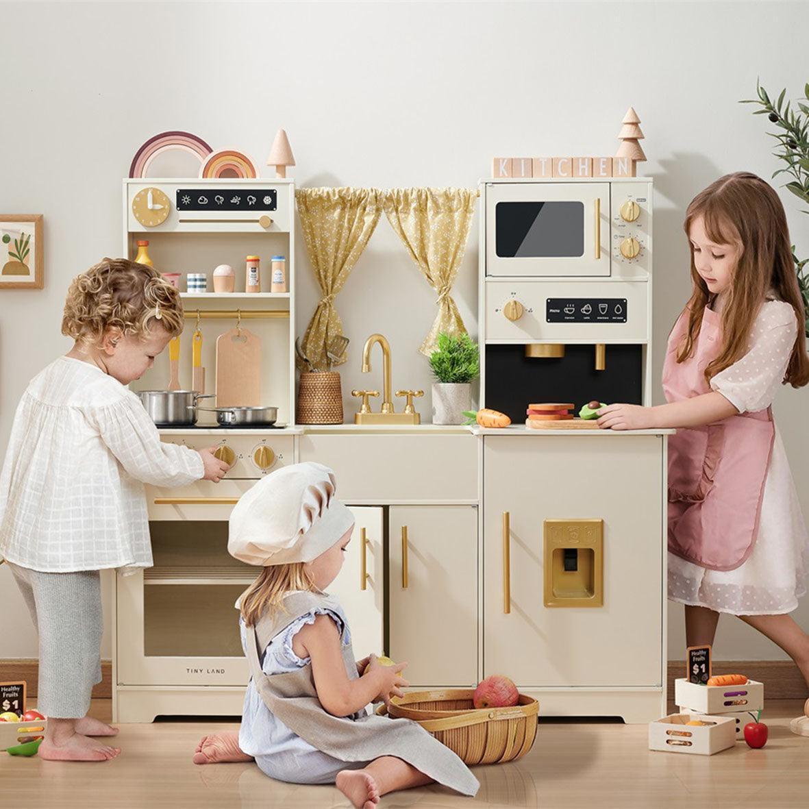 Tiny Land® Trendy Home Style Play Kitchen Tiny Land