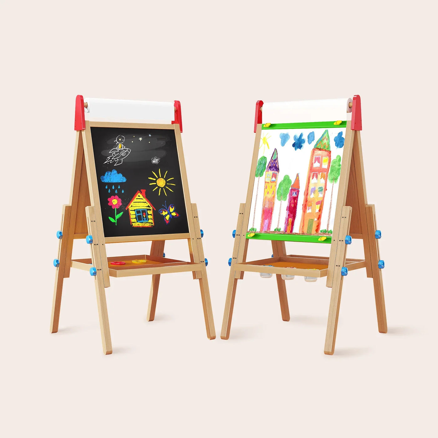 Tiny Land® Double-Sided Easel for Kids Tiny Land
