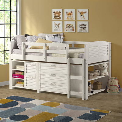 Adalyn Girls Bed with Slide Custom Kids Furniture