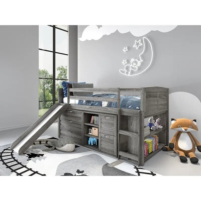 Adalyn Girls Bed with Slide Custom Kids Furniture