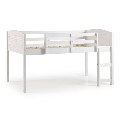 Adalyn White Modern Loft Bed for Kids Custom Kids Furniture