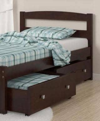 Adrian Twin Bed Frame with Storage Custom Kids Furniture