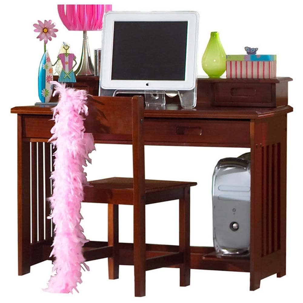Alexandra Merlot Desk and Chair Custom Kids Furniture