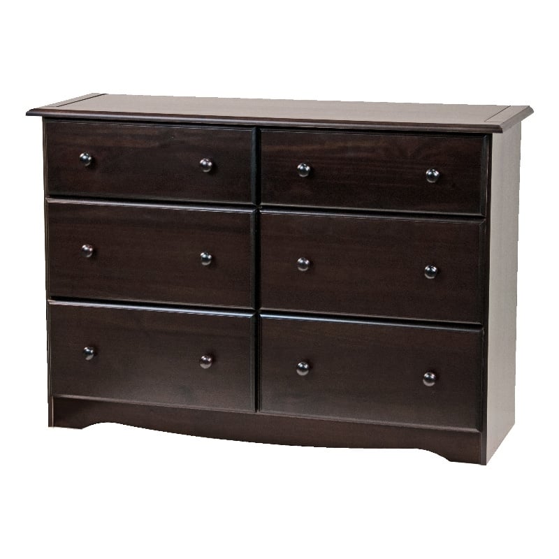 Amara Kids Dresser - Cappuccino Custom Kids Furniture