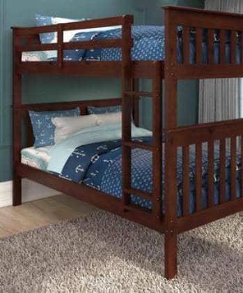 Andrew Cappuccino Full Bunkbed Custom Kids Furniture