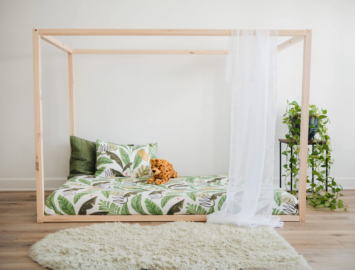 Asher Canopy Bed Frame Custom Kids Furniture