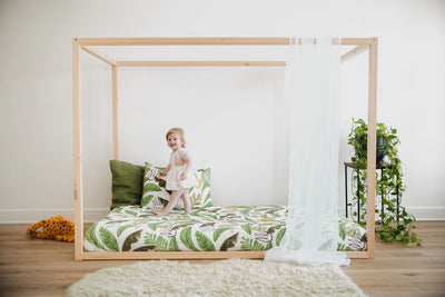 Asher Canopy Bed Frame Custom Kids Furniture