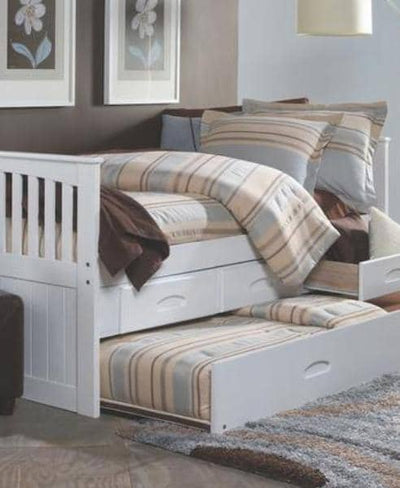 Avery Twin Size Captains Bed Custom Kids Furniture