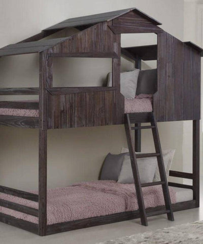 Bear Cabin Bunk Bed for Kids Custom Kids Furniture