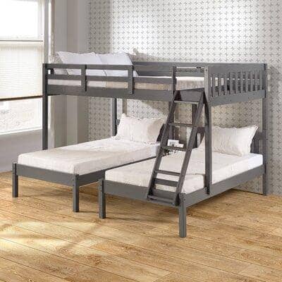 Bentley Full over Double Twin Triple Bunk Bed Custom Kids Furniture