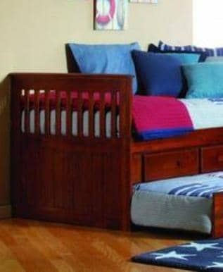 Brayden Captains Bed with Six Storage Drawers Custom Kids Furniture