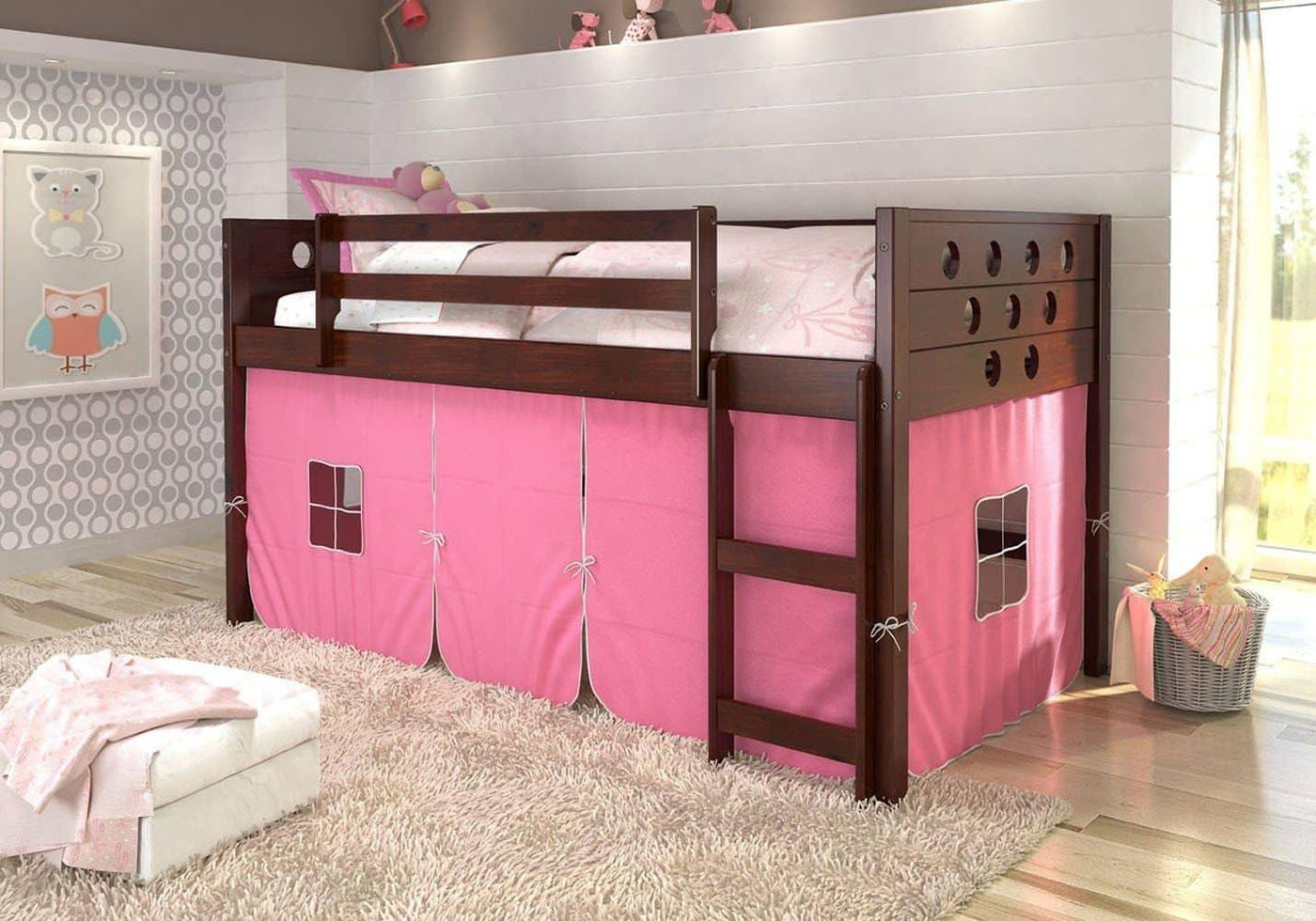 Brooke Play Tent in Pink Custom Kids Furniture