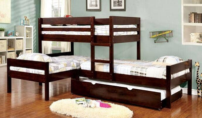Charlotte Corner Triple Bunk Bed Custom Kids Furniture