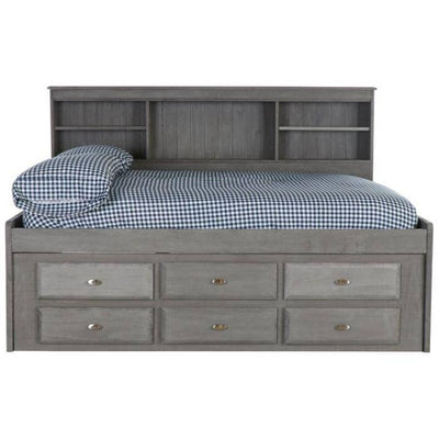 Claire Full Size Grey Storage Bed Custom Kids Furniture