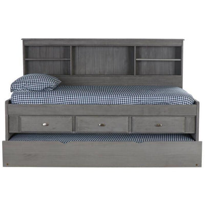 Claire Twin Size Grey Storage Bed Custom Kids Furniture