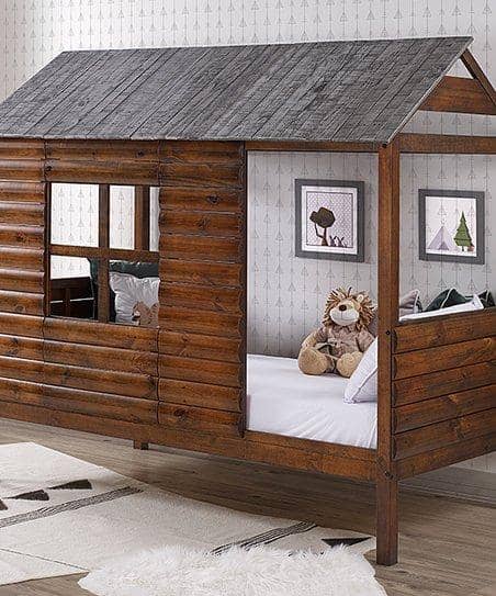 Cole Log Cabin Loft Bed Custom Kids Furniture